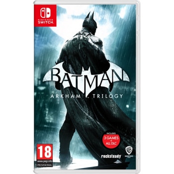 Игра за конзола Batman: Arkham Trilogy, Nintendo Switch | JAR Computers Batman: Arkham Trilogy Switch