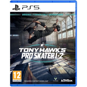 Игра за конзола Tony Hawk's Pro Skater 1 + 2 Remastered, за PS5 | JAR Computers Tony Hawks Pro Skater 1 + 2 Remastered PS5