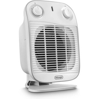 Вентилаторна печка DeLonghi HFS50A20.WH EX:3, 2000W, 3 степени на мощност, механичен термостат, бяла | JAR Computers DeLonghi HFS50A20.WH EX:3