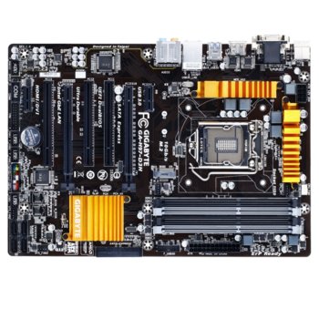 Дънна платка Gigabyte H97-D3H, H97, LGA1150, DDR3, PCI-E (HDMI&DVI)(CF), 6x SATA 6Gb/s, 1x SATA Express, 1x M.2 Socket, 4x USB 3.0, ATX | JAR Computers Gigabyte GA-H97-D3H