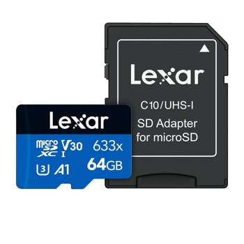 64GB Lexar High-Performance 633x LSDMI64GBB633A