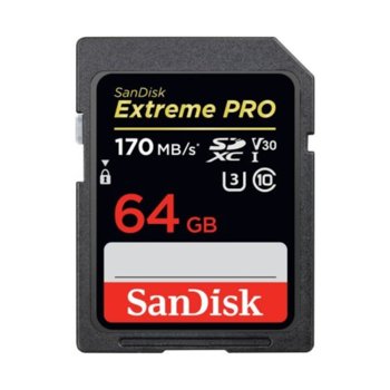 SanDisk SDXC Extreme PRO 64GB SDSDXXY-064G-GN4IN