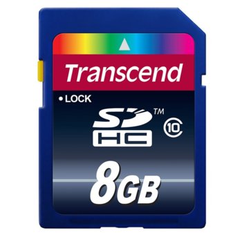 8GB SDHC Transcend Premium TS8GSDHC10