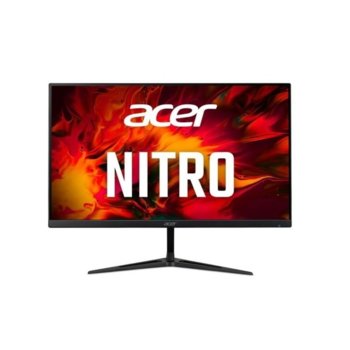 Монитор Acer Nitro RG241YPbiipx (UM.QR1EE.P01), 23.8" (60.45 cm) IPS панел, 165Hz (OC), Full HD, 1ms, 100 000 000:1, 250cd/m2, DisplayPort, HDMI | JAR Computers Acer Nitro RG241YPbiipx UM.QR1EE.P01