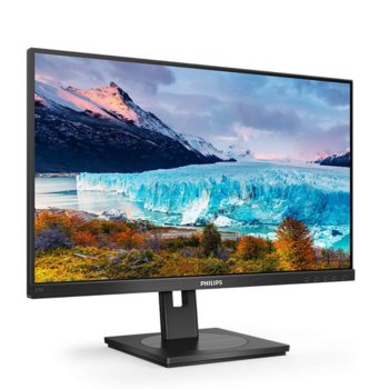 Монитор Philips 275S1AE/00, 27" (68.58 cm) IPS панел, 75 Hz, WQHD, 4 ms, 300 cd/m2, 50000000 :1, Display Port, HDMI, DVI | JAR Computers Philips 275S1AE/00