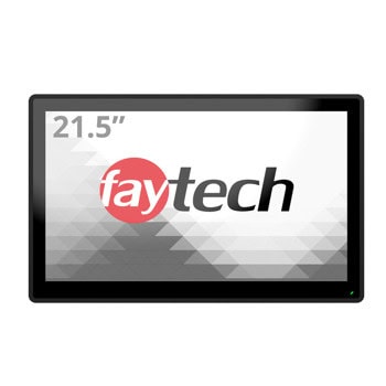 Индустриален тъч монитор Faytech 4010077710 FT215TMCAPOB, 21.5" (54.61 cm) Full HD сензорен дисплей, DisplayPort, HDMI, VGA, RS232 | JAR Computers Faytech 4010077710 FT215TMCAPOB