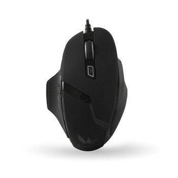 Мишка Everest Rampage SMX-R7, оптична(4000 dpi), гейминг, 6 бутона, USB, черна | JAR Computers Everest SMX-R7