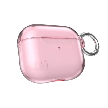 Защитен калъф Speck Presidio Clear Icy Pink за Apple Airpods 3, прозрачно-розов | JAR Computers Speck Presidio Clear Icy Pink for AirPods 3