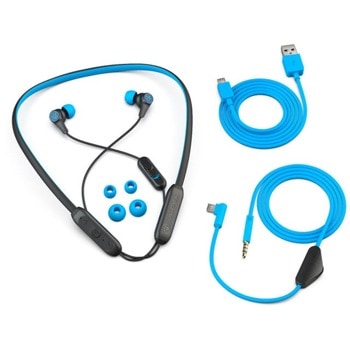 JLAB Play Gaming Wireless Earbuds Black/Blue