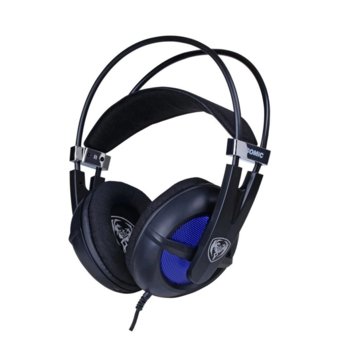 Слушалки Somic P6-BK, микрофон, контрол на звука, 3.5mm жак, черни | JAR Computers Somic P6-BK