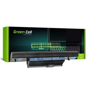 Батерия (заместител) за лаптоп Acer, AS10B75/AS10B31 Aspire 5553/5625G/5745, (AC13), 6-cell, 11.1V, 4400mAh | JAR Computers Green Cell AC13