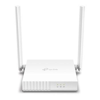 Безжичен рутер TP-LINK TL-WR820N, 300 Mbps, Wireless n, 2x LAN, 1x WAN, 2x 5dBi външни антени, бял | JAR Computers TP-LINK TL-WR820N