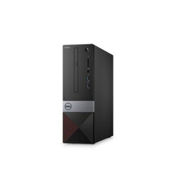 Настолен компютър Dell Vostro 3470 SFF (N506VD3470BTPEDB03_1901_E2216HV) в комплект с монитор Dell E2216HV 21.5" (54.6), четириядрен Coffee Lake Intel Core i3-8100 3.60 GHz, 4GB DDR4, 1TB HDD, 2x USB 3.1, клавиатура и мишка, Linux | JAR Computers Dell Vostro 3470 SFF