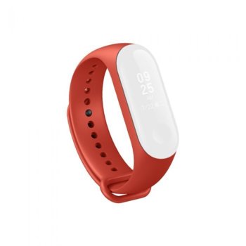 Каишка за смарт гривна Xiaomi Mi Band 3, силиконова, оранжева | JAR Computers Xiaomi Mi Band 3 silicone orange band