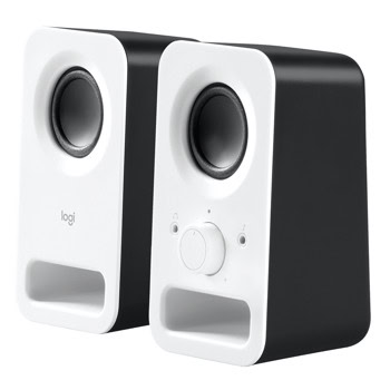 Logitech 2.0 Speakers Z150 - Snow white | JAR Computers Logitech 2.0 Speakers Z150 - Snow white