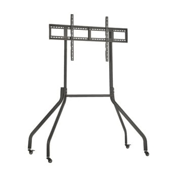 Стойка за монитори Eaton Tripp Lite, за под, за екрани от 55"до 85", VESA до 600x400, до 90кг, мобилна, черна | JAR Computers Стойка за монитори Eaton TRIPPLITE за под