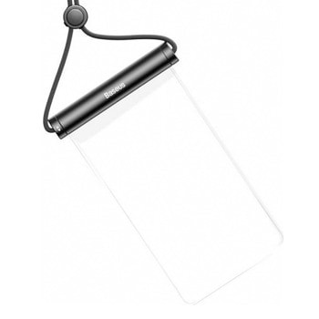 Калъф универсален, джоб, Baseus FMYT000001, водоустойчив IPX8, до 7.2", ремък за закачане на врата или китката, прозрачен | JAR Computers Baseus FMYT000001