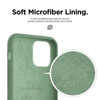 Elago Soft Silicone iPhone 11 Pro Max ES11SC65-PGR