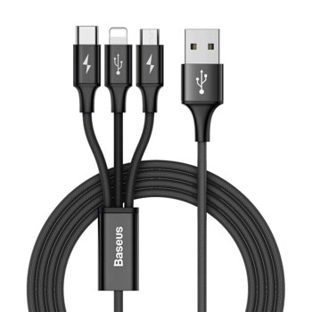 Baseus Rapid 3-in-1 USB Cable CAMLT-SU01