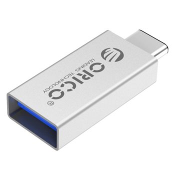 Orico CTA1-SV USB C(м) to USB A(ж) aluminum