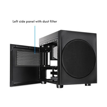 Chieftec The Cube Black CI-03B-OP