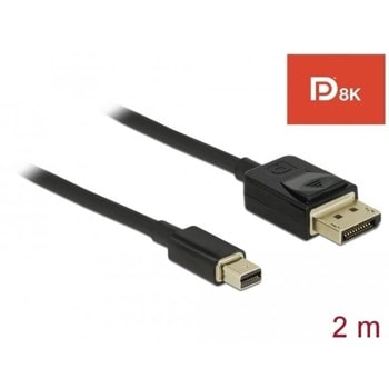 Delock Mini DisplayPort - DisplayPort male 84928