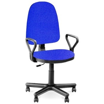 Работен стол Nowy Styl Prestige GTP C14, дамаска, коригиране на височината, син | JAR Computers Nowy Styl GTP C14