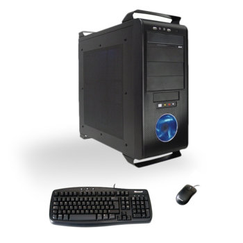 Настолен компютър PC Easy "New Generation" +Подарък 2 игри, Intel® Pentium® Dual Core E6300 2.8GHz, 3GB RAM, 750GB HDD, DVDRW, VGA ATi HD4550 512MB, SB5.1, Microsoft™ OpticalMouse & KBD, 2г. гаранция | JAR Computers PC Easy "New Generation" +Подарък 2 игри