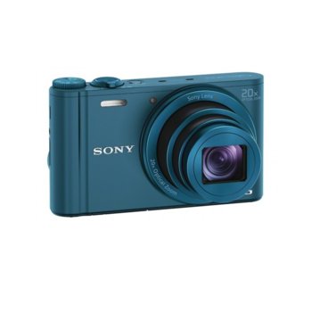 Sony Cyber Shot DSC-WX300, син