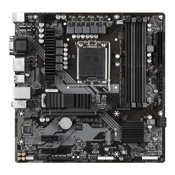 Дънна платка Gigabyte B760M DS3H DDR4, B760, LGA1700, PCI-E 4.0 (DP&HDMI&D-Sub), 4x SATA 6Gb/s, 1x M.2 connector, USB Type-C port (USB 3.2, Gen 2), Micro ATX | JAR Computers дънна платка gigabyte b760m ds3h ddr4