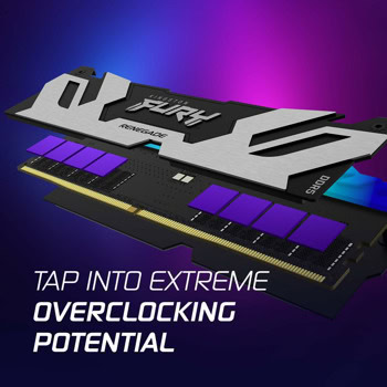 KINGSTON v16GB FURY Renegade RGB 6400MT/s DDR5 | JAR Computers KINGSTON v16GB FURY Renegade RGB 6400MT/s DDR5