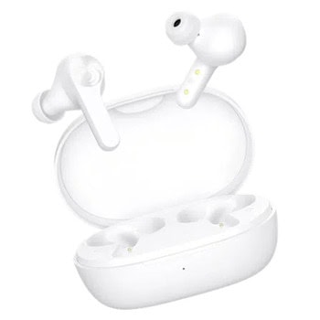 Слушалки TCL MOVEAUDIO Go, безжични, Bluetooth, микрофон, Environmental Noise Cancellation, до 7.5 часа време на работа, IP54 защита, бели | JAR Computers TCL MOVEAUDIO Go TW421-3BLCEU4