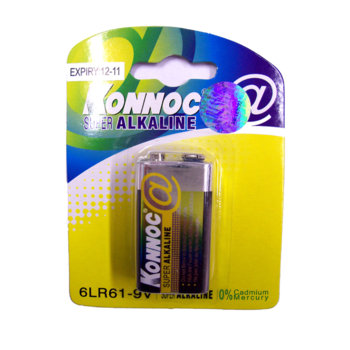 Батерия Konnoc Alkaline 6LR61 9V