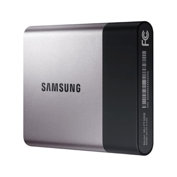 2TB Samsung Portable SSD T3 MU-PT2T0B/EU