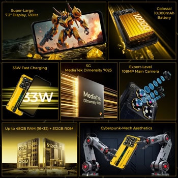 Oukitel WP60 512GB/16GB Yellow