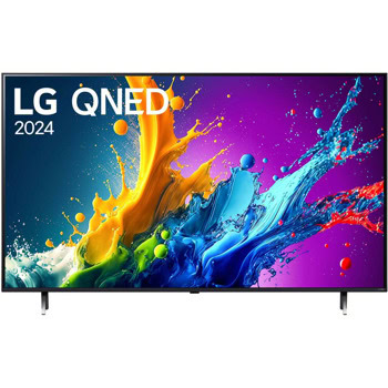 Телевизор LG 55QNED80T3A, 55" (139.7cm) 4K/UHD QNED Smart TV, HDR10, 4K AI Upscaling, AI Sound Pro, DVB-T2/C/S2, Wi-Fi, Bluetooth, LAN, 3x HDMI, 2x USB | JAR Computers LG 55" QNED80 55QNED80T3A