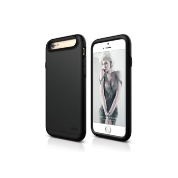 Elago S6 Duro Case за iPhone 6 (S) ES6DU-BKBK