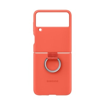 Samsung Galaxy Z Flip3 5G Silic Cov Ring Coral