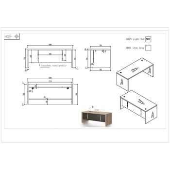 Компютърно бюро RFG Milano DG17-D0118