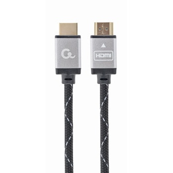 Кабел Gembird CCB-HDMIL-2M, от HDMI(м) към HDMI(м), 2m, черен, 4K@60Hz | JAR Computers Кабел Gembird CCB-HDMIL-2M HDMI м към HDMI м 2m