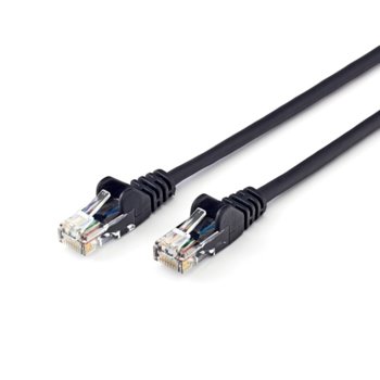 Пач кабел Intellinet, UTP, Cat 5e, 3м, черен | JAR Computers Intellinet Cat.5e 3m UTP black