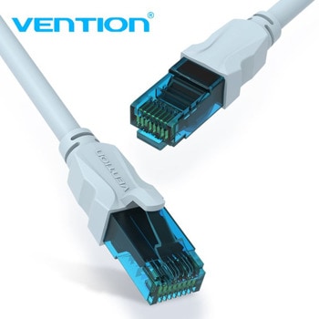 Пач кабел Vention VAP-A10-S100, UTP, Cat.5e, 1m, сив | JAR Computers Vention VAP-A10-S100