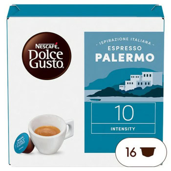Кафе капсули NESCAFE DOLCE GUSTO Espresso Palermo, 16 напитки | JAR Computers NESCAFE Dolce Gusto Espresso Palermo 16 капсули