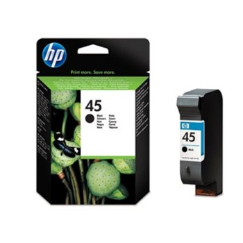 Касета HP DeskJet 710C/720C/820Cxi/850C/ 815C/OfficeJet 1150C/1170C - Black - P№ 51645AE - заб.: 42ml капацитет | JAR Computers Касета HEWLETT PACKARD DeskJet 710C/720C/820Cxi