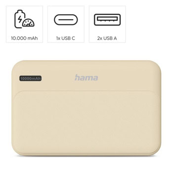 външна батерия power bank hama pocket 10 201773