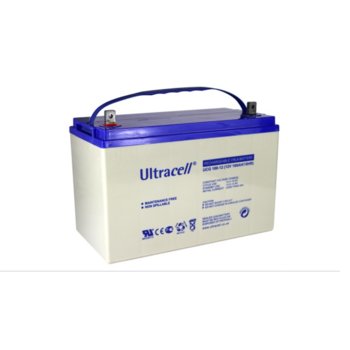 Акумулаторна батерия Ultracell UCG100-12, 12V, 100 Ah, VRLA, F11 конектори | JAR Computers Ultracell UCG100-12