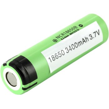 Акумулаторна батерия Panasonic NCR18650-B, 18650, 3.7V, 3400mAh, Li-ion, 1бр. | JAR Computers PANASONIC 18650 NCR18650-B