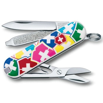 Джобен нож Victorinox Classic SD Printed, шарен | JAR Computers Victorinox Classic SD Printed 0.6223.841
