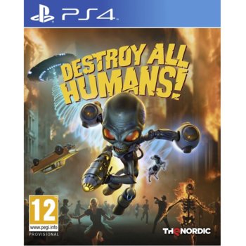 Игра за конзола Destroy All Humans!, за PS4 | JAR Computers Destroy All Humans! PS4