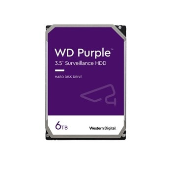 Твърд диск WD Purple 6TB 3.5inch 256MB (WD63PURZ)